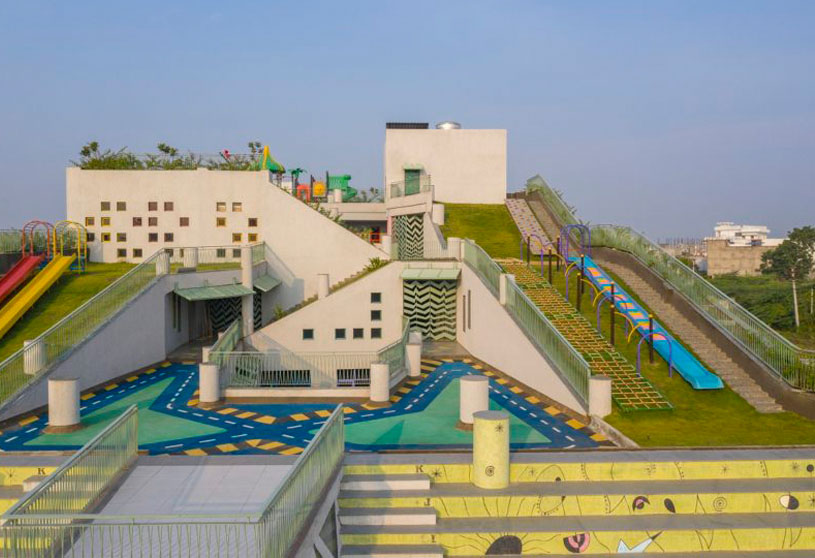 Sangam Elementary School | SferaBlu, Naman Shah Architects