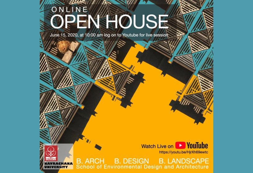 SEDA Online Open House, Navrachana University