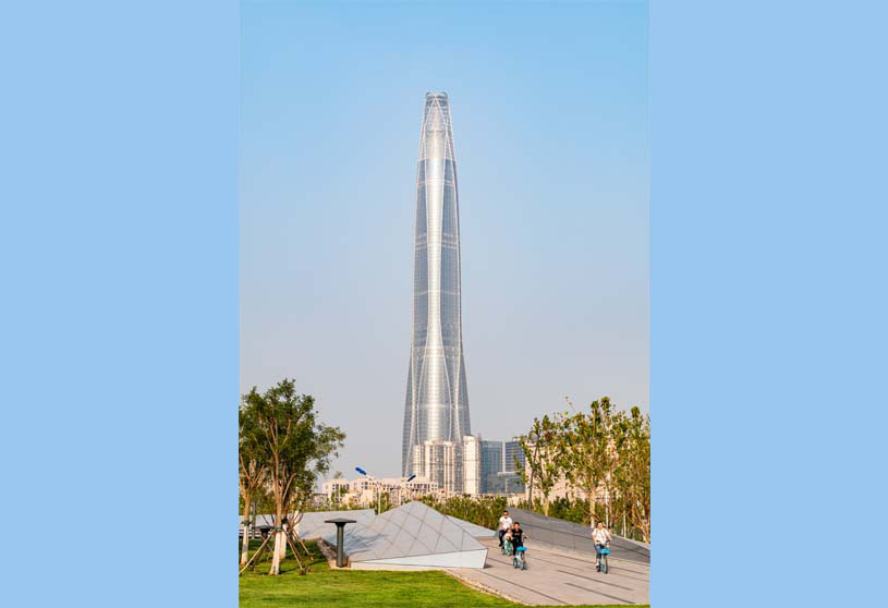 World’s Seventh-tallest Building Created by Ronald Lu & Partners Using “BIM” Digital Design Technology