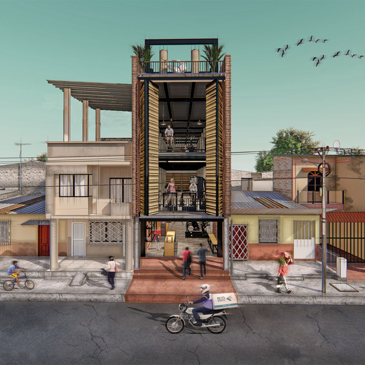 Bardales – Urban Training Center | Natura Futura Arquitectura