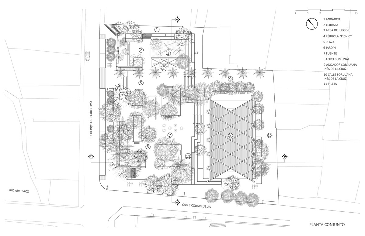 Renovation of the Alameda Park, Jojutla | DAFdf Arquitectura y Urbanismo