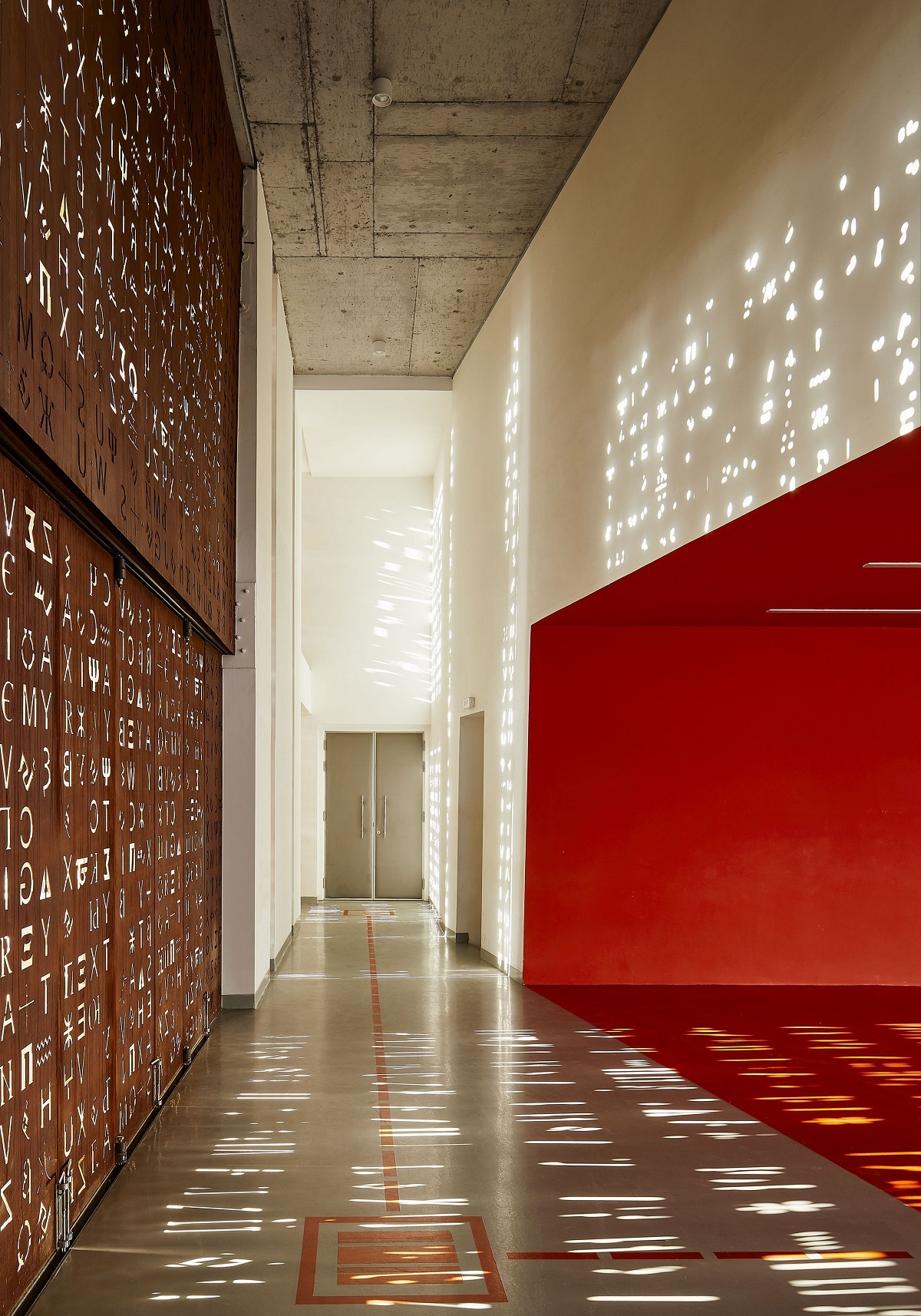 Wall of knowledge | Tarik Zoubdi Architecte + Moubir Benchekroun Architect