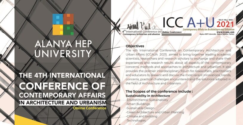 4th International Conference of Contemporary Affairs in Architecture and Urbanism