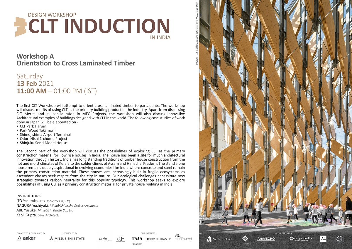 CLT Induction in India | WORKSHOP A – Orientation to Cross Laminated Timber