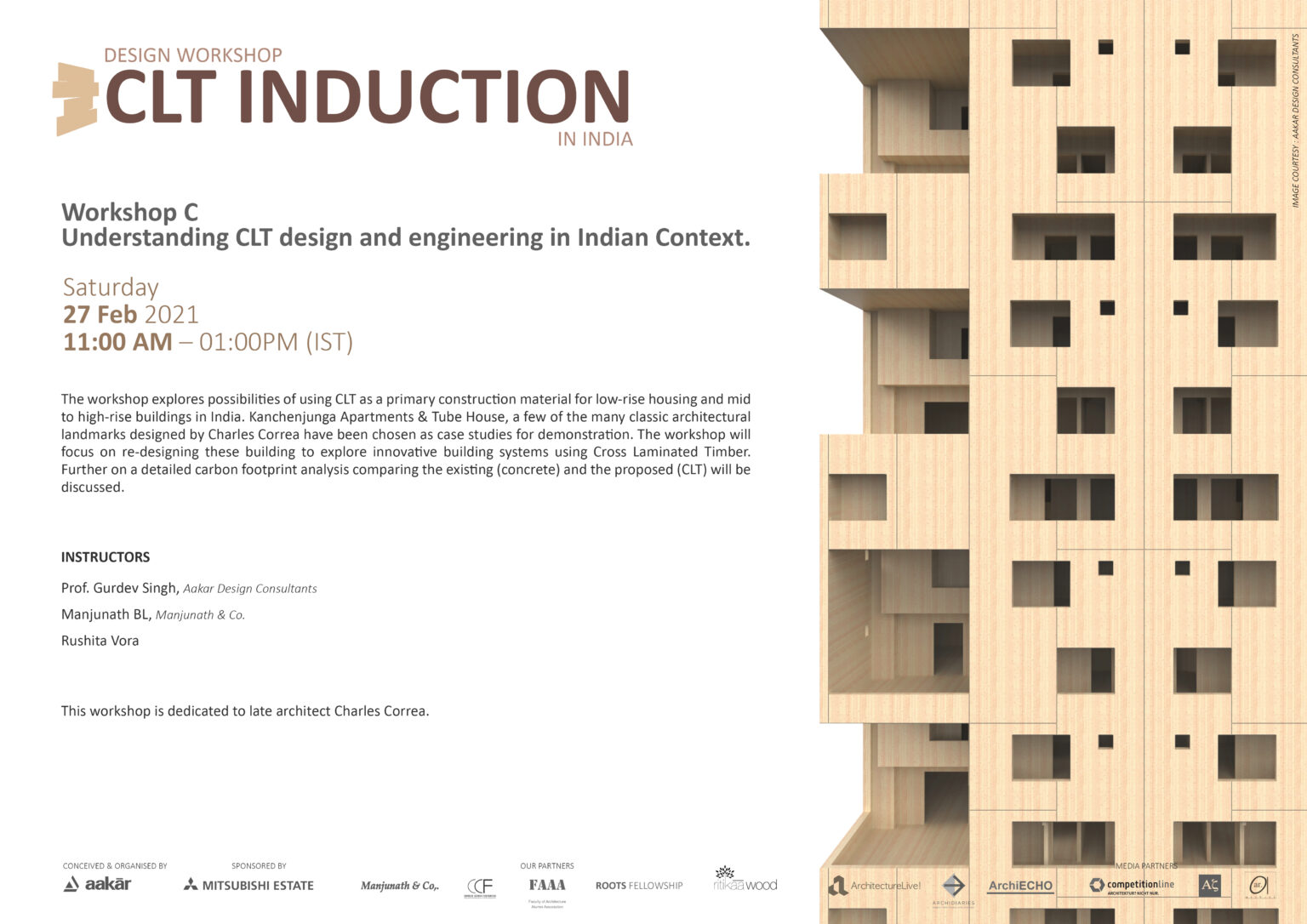 CLT Induction in India | WORKSHOP C - Understanding CLT Design and Engineering in India Context