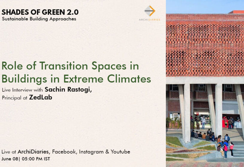 Role of Transition Spaces in Buildings in Extreme Climates
