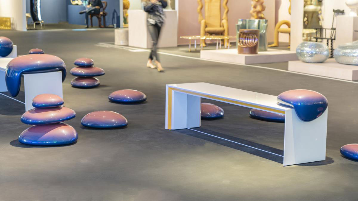 Emotional Rocks by Apical Reform exhibited at Design Miami - Curio 2021