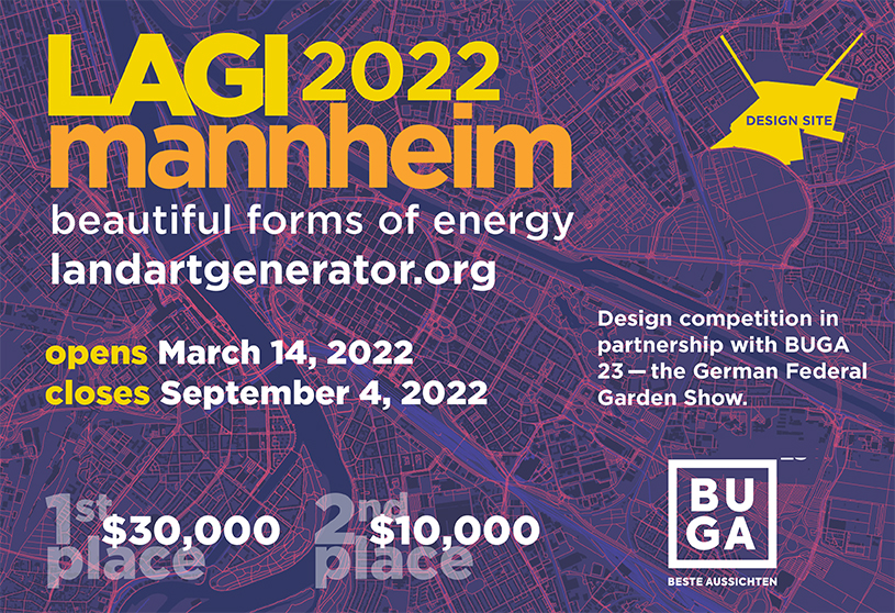 Land Art Generator Initiative 2022 Mannheim: Beautiful Forms of Energy