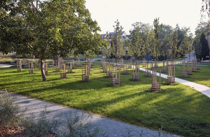 Revitalisation of Husův park - SUPERPOWER WALL | SKULL Studio