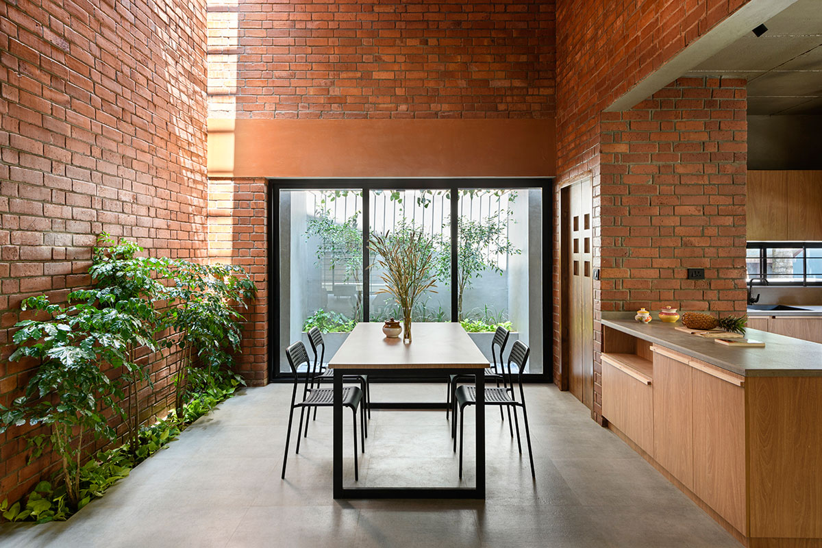 Brick Lattice House | Srijit Srinivas - Architects