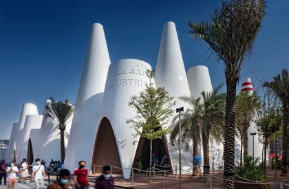 Sustainable Austrian Expo Pavilion | Querkraft Architekten