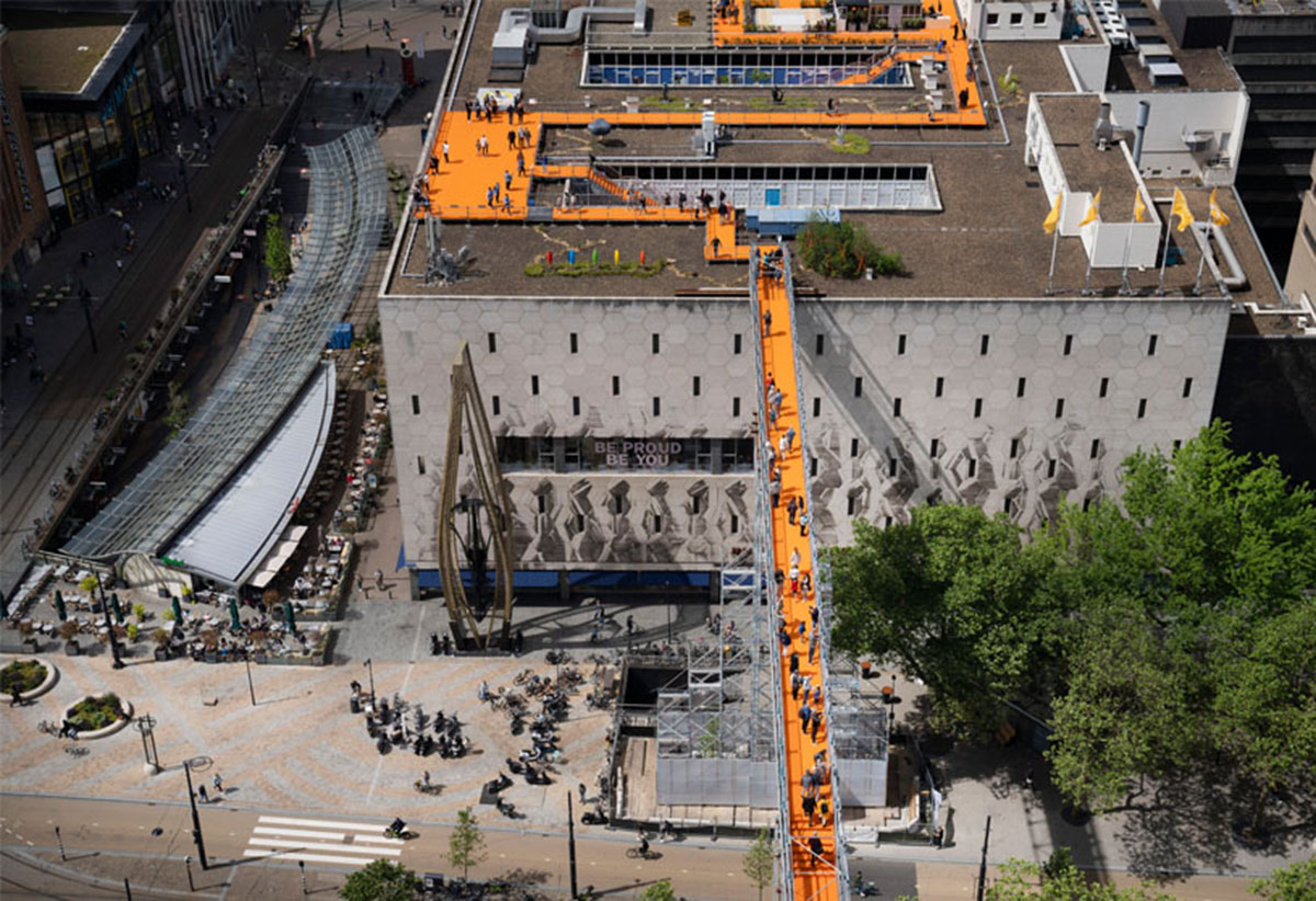 Rotterdam Rooftop Walk was opened to visitors: Feel the city from the height of 30 Meters