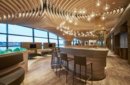 El Lissitzky Business lounge | M+R Interior Architecture