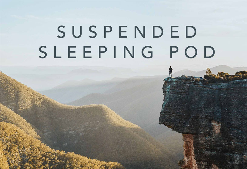 Suspended Sleeping Pods | International Design Competition