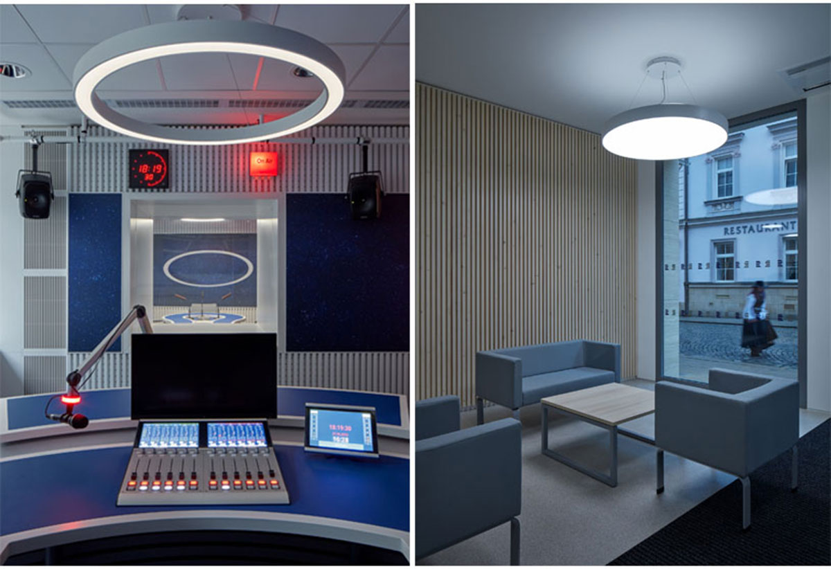 Conversion of Furniture House into Czech Radio Olomouc | Atelier 38