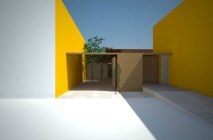 Toilet in a Courtyard | RC Architects