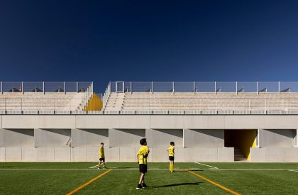 Grandstand Building - Training Complex of the Municipal Stadium in Aveiro | SUMMARY