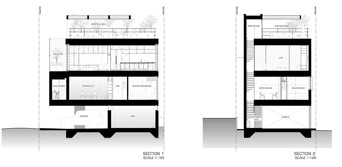 Esprit House | APOLLO Architects & Associates Co., Ltd.