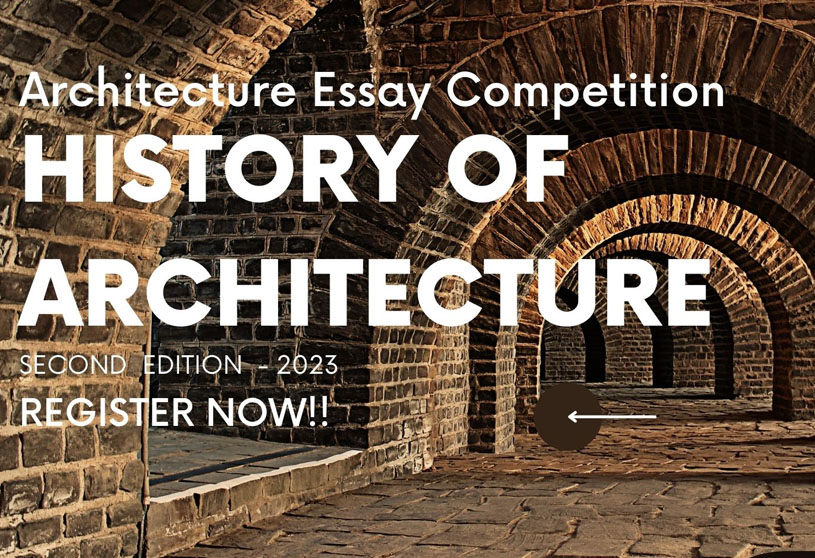 History of Architecture – 2023 | Writing Competition