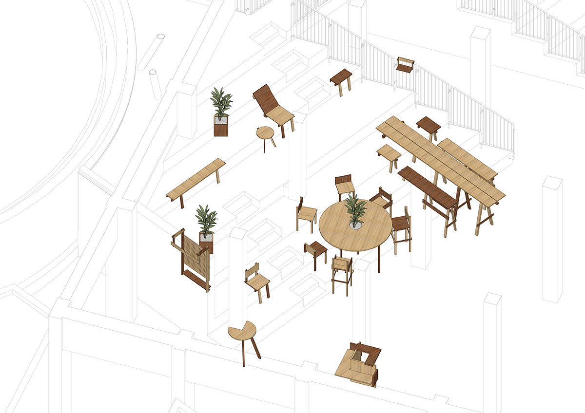 Symbiotic Urban Furniture Project | B.L.U.E. Architecture Studio