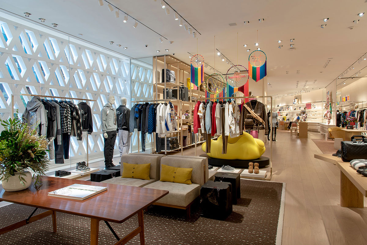 MATERIA - Louis Vuitton Artz, store like a sculpture for the urban scale