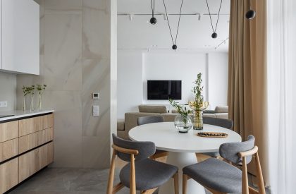 Minimalist apartment with a colour splash | Alexander Tischler