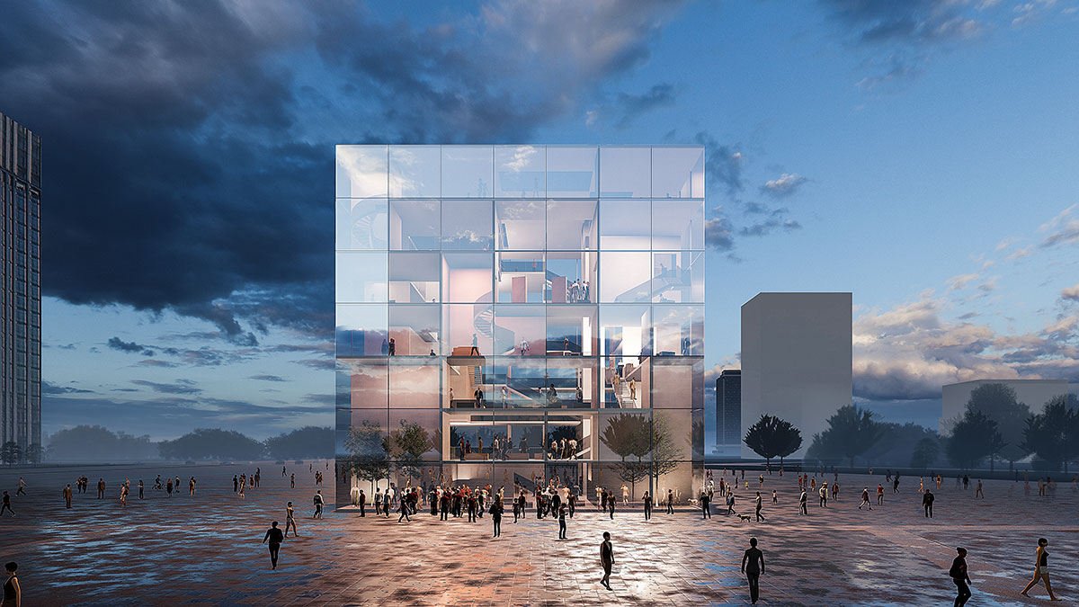 City Cube-Square Cultural Catalyst | ZXD Architects