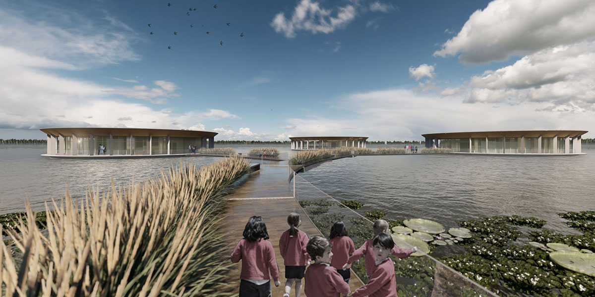 Floating National Park on Wetlands | Architecture Thesis