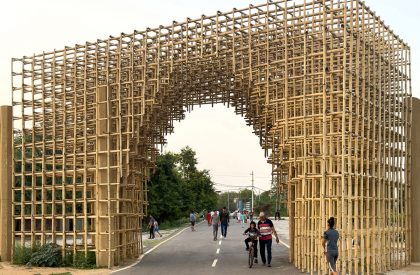 Northeast Commemorative Gate- 36th Surajkund Crafts Mela | atArchitecture