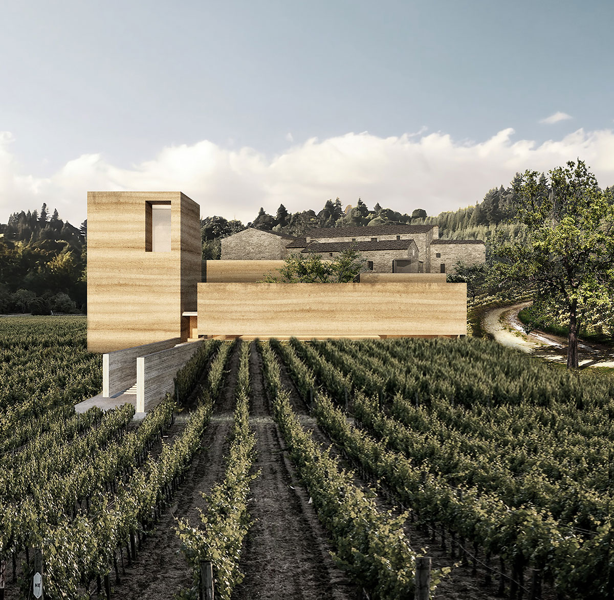 Rammed Earth Winery | JSPA Design