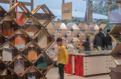 Cardboard-formed Exhibition Space 2.0 | LUO studio