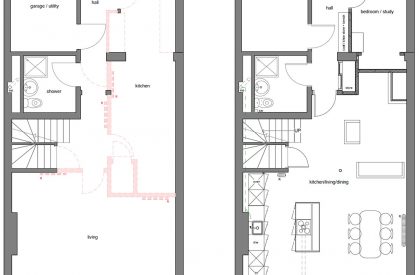 Open plan mid-century house | AGORA architecture + design
