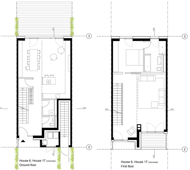 UpTownhouses Finkenau | Tchoban Voss Architekten