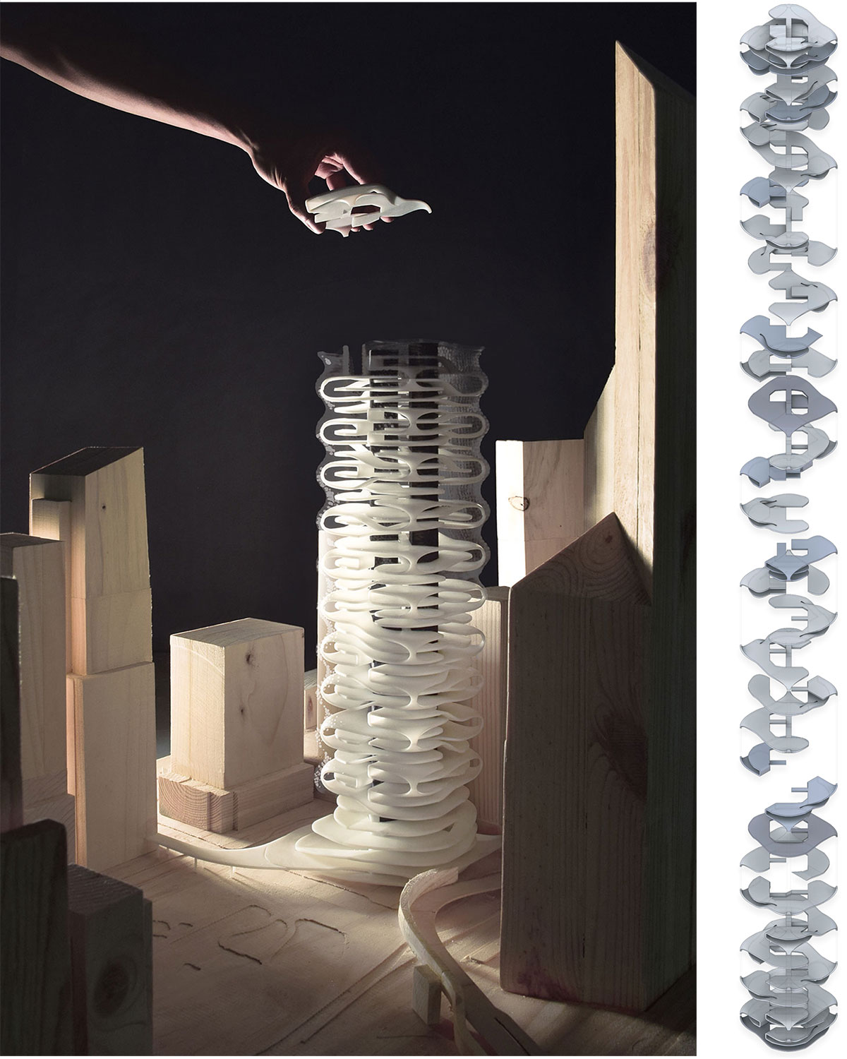 Mobius Tower - Landscape In The Air | Architecture Thesis