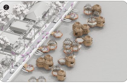 Architecture with Uncertainty & Certainty: Change in Wetness | Design Thesis on Floating Architecture