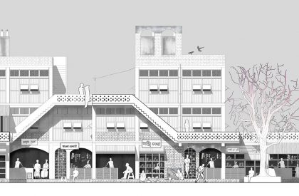 WEAVING SHARED REALITY: A Sustainable Living Model for Ready-Made Garments Workers, Bangladesh | Architecture Thesis on Social Housing