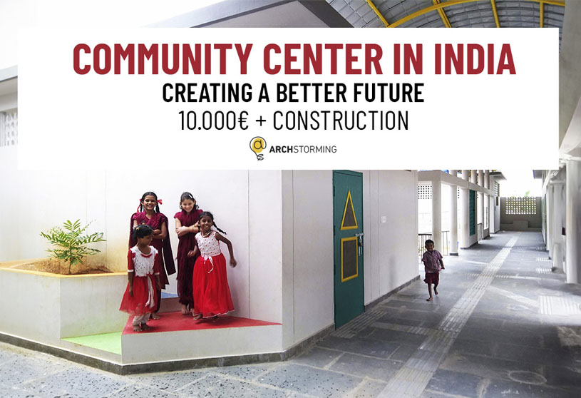 Community Center in India: Creating a better future | Architecture Competition