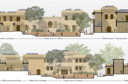 Innovation in Tradition - Rural Livelihood Creation in Handicraft Sector of Thar | Architecture Thesis