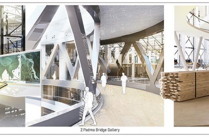 Echoes of Replenishment : Breathing New Life into The Padma Bridge Construction Yard through Museums of Expression | Architecture Thesis