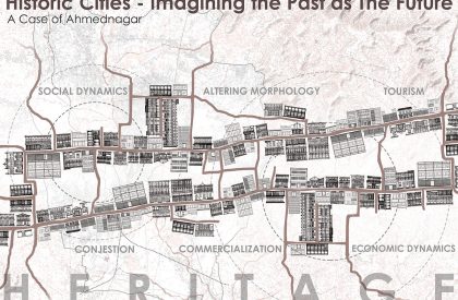 Historic Cities: Imagining The Past As The Future, A Case of Ahmednagar | Masters Design Thesis on Architectural And Urban Conservation