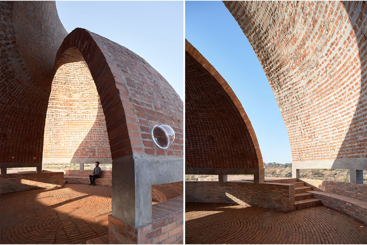 Twisted Brick Shell Concept Library | HCCH Studio