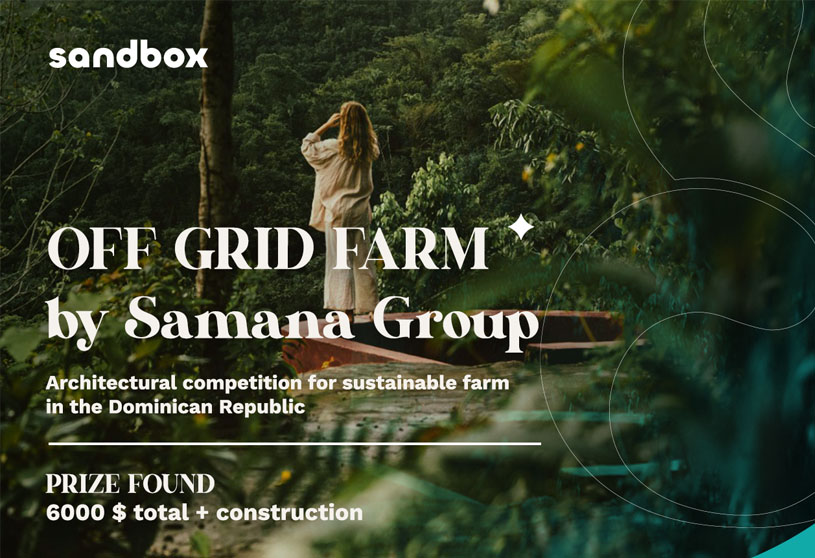 OFF GRID FARM by Samana Group Architectural competition for sustainable farm in the Dominican Republic | Architecture Competition