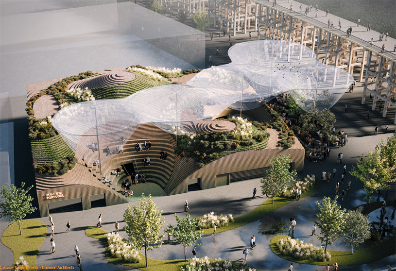 Portuguese Pavilion for International Expo in Osaka 2025 | Atelier Sergio Rebelo + Unemori Architects