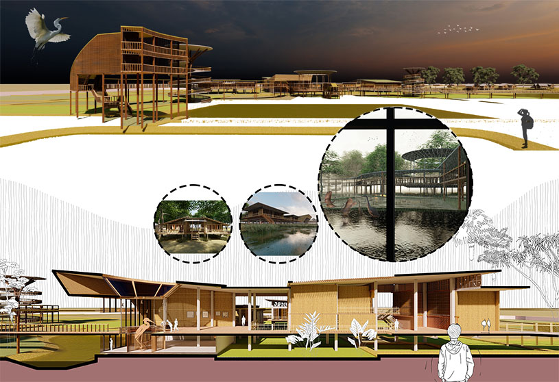 Haor (Wetland) Eco-Interpretation Center, Bangladesh | Architecture Thesis